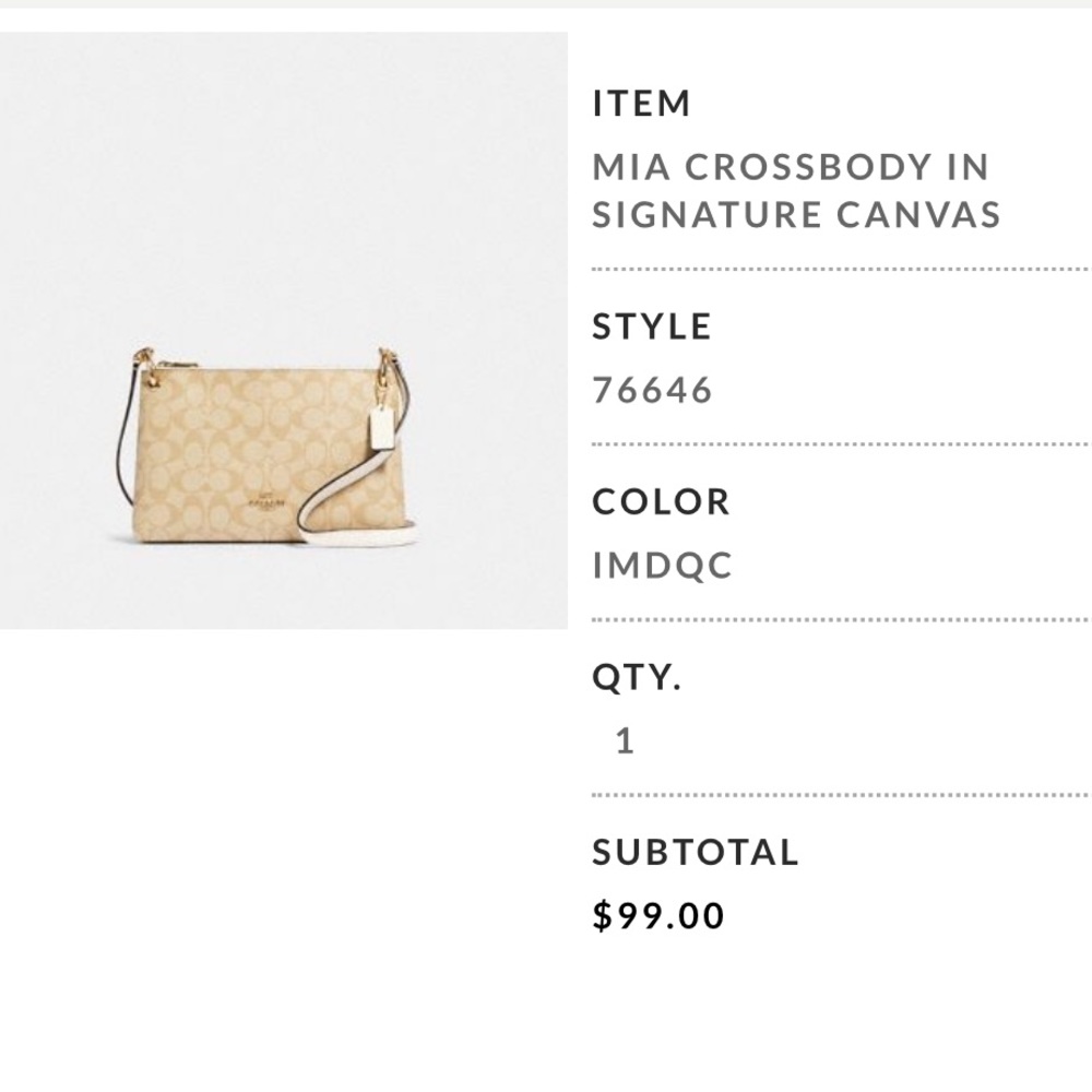 Coach Crossbody Purse